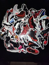 Lot De 60 Autocollants Stickers Sneakers  Scrapbooking 