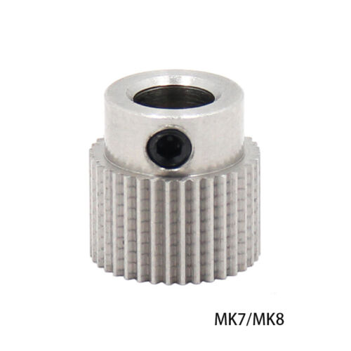 36 Teeth 5mm Bore Extruder Drive Gear Stainless Steel Ender 3D Printer - Picture 1 of 8