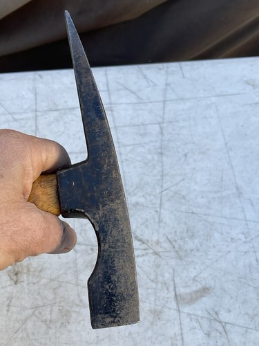 VINTAGE NEW STANLEY STONE BRICK MASON HAMMER 431 1/2 A 24 OZ. - Picture 7 of 9