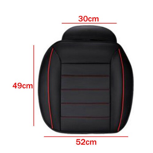 3D Car Seat Cover PU Leather Breathable Pad Mat For Auto Chair Cushion Universal - Picture 5 of 12