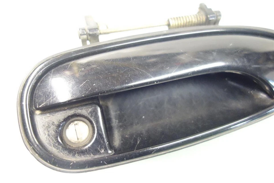Manija de puerta exterior exterior para pasajero Honda Prelude 1993-1995 - negra Foto 4 de 4