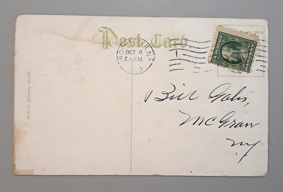 Vintage 1909 Postcard Rochester New York POST OFFICE Building eBay