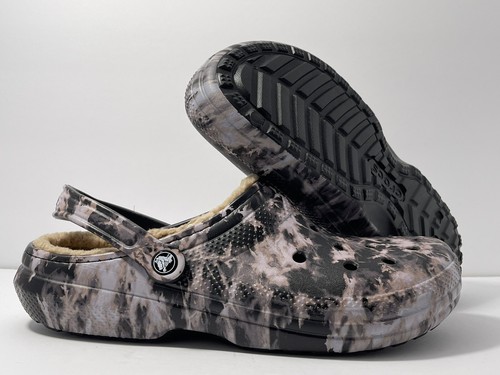 Crocs Classic Lined Bleach Dye Clog 