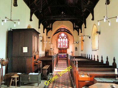 Photo 12x8 St Luke, Stoke Prior Elms Green/SO5056 'Hardly in the for c2014