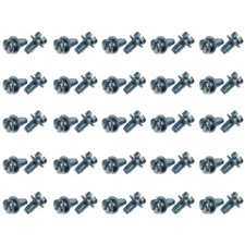 DASPARTS Fan Shroud Screws, 6x10mm, Pack of 50 Screws for VW Beetle Super Bee...