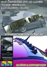 Fits 01-07 Mitsubishi EVO 7 8 9 VG-Style Rear Roof Spoiler Wing (ABS)