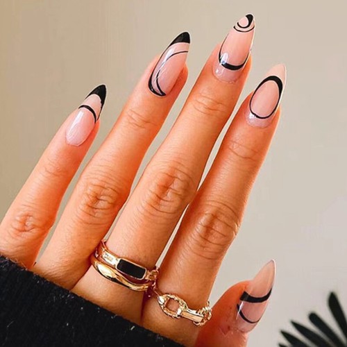 Pressa Per Bara Lunga Alla Moda Da 24 Pezzi Su Unghie Finte • + - Zdjęcie 45 z 66