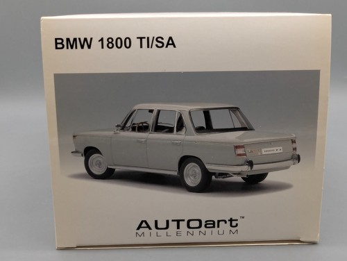 Maquetas de coches 1:18 tipo de coche BMW 1800 TI/SA nueva clase Street Car Bristol Grey embalaje original - Imagen 11 de 14