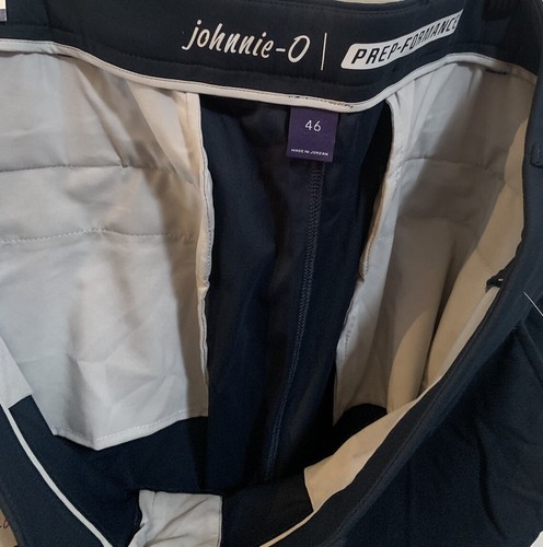 Johnnie-O Golf Shorts Cross Country Prep- Formance Men's Big & Tall Sz 52 Blue - Picture 8 of 11