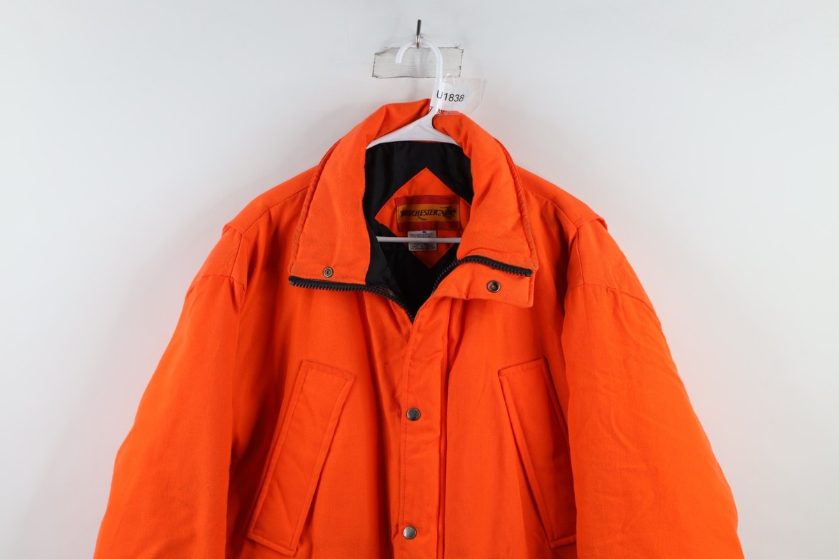 Vintage 90s Winchester Mens Large Distressed Quilted Hunting