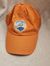 Vintage Disney Donald Duck Hat Cap Patch Orange Great Condition