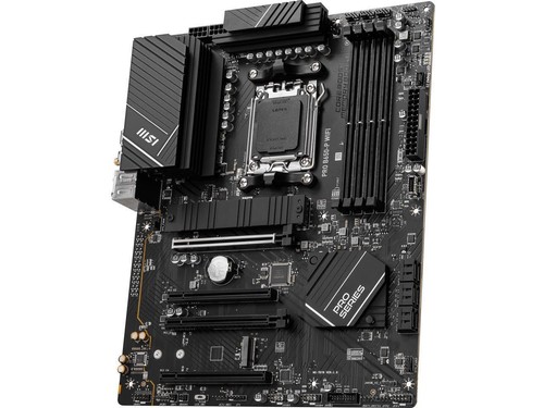 MSI PRO B650-P WIFI AM5 AMD B650 SATA 6Gb/s DDR5 Ryzen 7000 ATX Motherboard - Picture 5 of 5