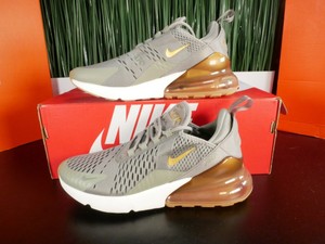 nike 270 green and gold