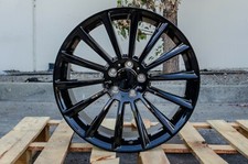 4 Black Turbine Rims 18x8.5 5x112 Fit Mercedes Cla250 C300 Glb250 Glc300 Glk350
