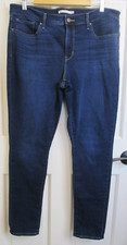 Levi's 311 Shaping Skinny Jeans Women Size 32 36x29.5 Distressed Stretch 3-34025