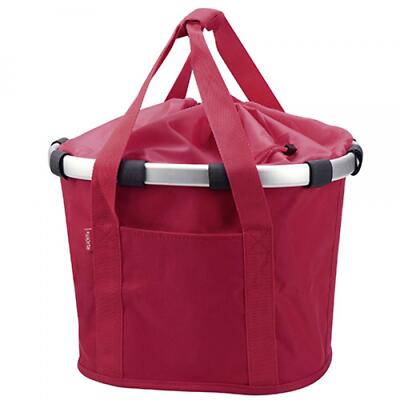 Klickfix Reisenthel Fahrrad Lenkertasche Vorderradkorb BIKEBASKET rot 