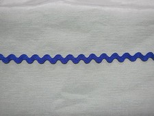 Ric Rac - 5mm Royal Blue x 20 mts Polyester 