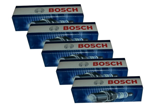 5 Bosch ZüNdkerzen FüR Fiat Bravo I,Marea; Lancia Kappa,Lybra,Thesis-image