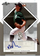 Michael Hobbs 2016 Leaf Perfect Game Autograph NIKE All-American Auto Rookie
