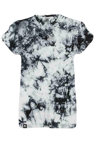 Womens Tie Dye T Shirt Top Tee Tye Die Music Festival Hipster Indie Retro tshirt - Picture 2 of 21