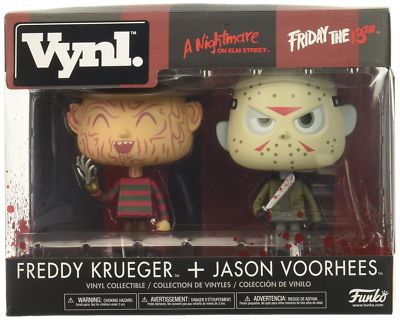 Funko Nightmare Freddy Krueger and Friday The 13th Jason Voorhees Vinyl Figures