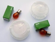 Lucas L691 Clear Lens Indicator Set for Cobra, Morgan, Imp, Triumph etc. 17H6763