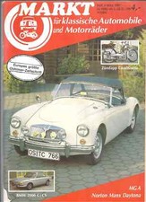 Markt für klassische Automobile und Motorräder Heft 3 März 1987gut erhalten