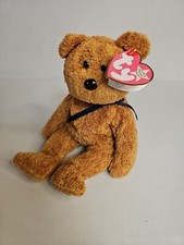 Ty Beanie Baby Fuzz The Bear with Errors 1998-1999