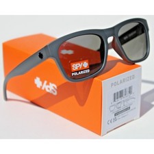 SPY OPTICS Crossway POLARIZED Sunglasses Matte Gray/Gray Black Spectra NEW