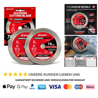 Diamant Trennscheibe 76 Mm Fliesen Schneiden Winkelschleifer