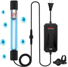 Aquarium Clean Light,9W  11W UV Sanitizer Aquarium Algae Bloom Clean Light Wit