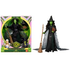 Wicked: For Good Deluxe Elphaba Doll with Movie-Inspired Outfit & 4 Accessories