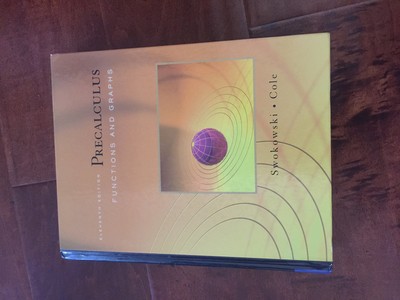 Precalculus: Functions and Graphs (with CengageNOW Printed Access Card) (Ava...