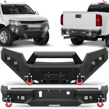 Off-road Steel Front Or Rear Bumper For 2015-2020 Chevy Colorado Wwinch Plate Off-road Steel Front Or Rear Bumper For 2015-2020 Chevy Colorado Wwinch Plate