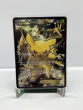 Pikachu EX XY124 Pokemon Black Star Promo Full Art Holo 2016 Red Blue on eBay