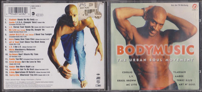 CD-BODY MUSIC-THE URBAN SOUL MOVEMENT-mit COOLIO+AMBER+L.V.+Mc Lyte-etc-Atlantic