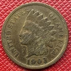 1903 Bronze Indian Head Cent. KM# 90a