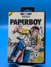 Paper Boy (Sega Master System) - CIB Complete, Tested & Working, Good Condition