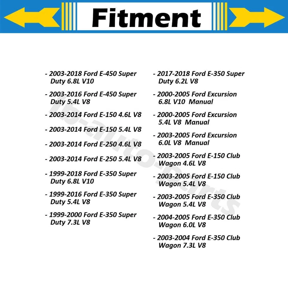 Комплект резисторов двигателя переднего вентилятора ОВК для Ford E-150 2003 2004 2005 2006 2007 годов выпуска - Изображение 2 из 4