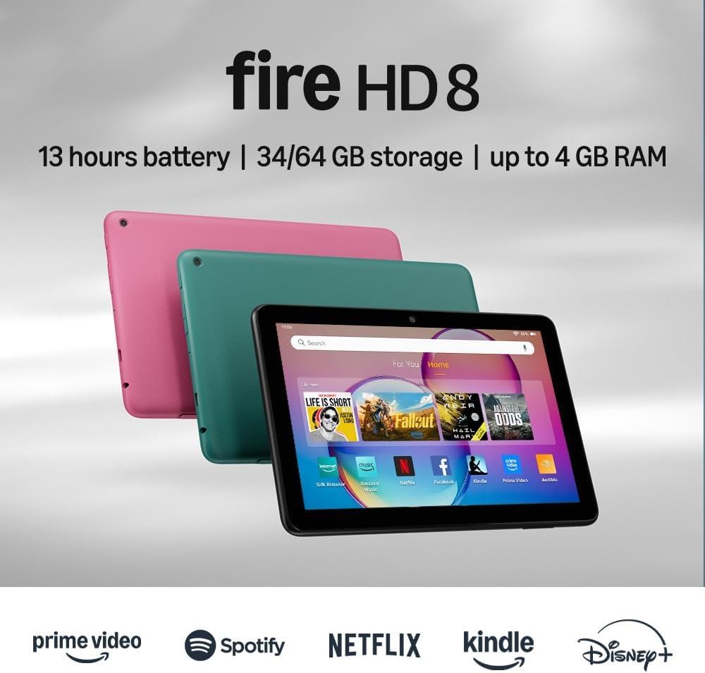 Amazon Fire Tablet HD 8 Black 8