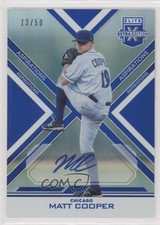 2016 Panini Elite Extra Edition Aspirations Blue 13/50 Matt Cooper #164 Auto i6j