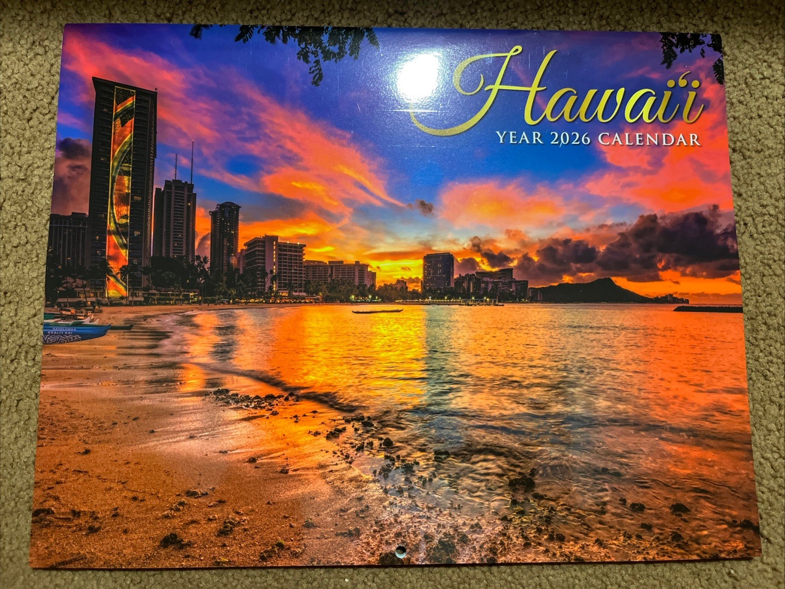 2026 Calendar Hawaii HAWAIIAN PICTORIAL