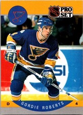 1990 Gordie Roberts Pro Set Hockey #271 St. Louis Blues