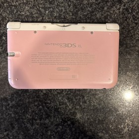 Nintendo 3DS LL White & Pink Handheld System | US Seller Ok Condition