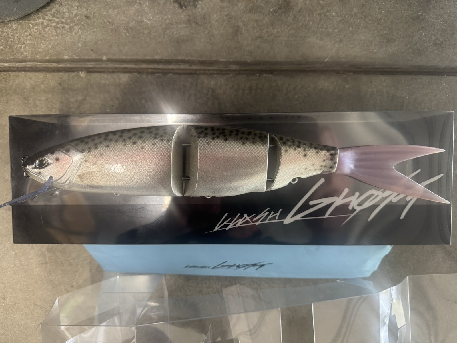 DRT KLASH GHOST DRT - Custom Trout Color 8.8oz Giant swimbait - NEVER USED - Image 3