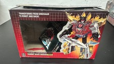 Transformers G1 Dinobot Snarl w  Box Weapons Instructions Tech Specs 1985