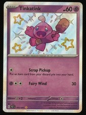 Tinkatink 165/091 Shiny Rare Paldean Fates Holo Near Mint on eBay