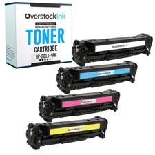 OSI 4PK Replacement 201X Toner Combo Pack for HP Color LaserJet Pro M252dw M252n