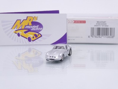 Micro City Herpa 87MC000060 # Ferrari 250 GTO #34 Bj. 1962-64 '' silber '' 1:87