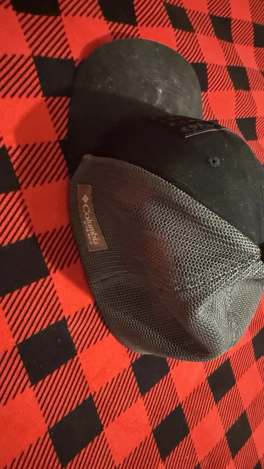 Columbia PHG Caza FlexFit Gris Sombrero Ajustado Hombres Aire Libre Cazadores Gorra L/XL Foto 2 de 4